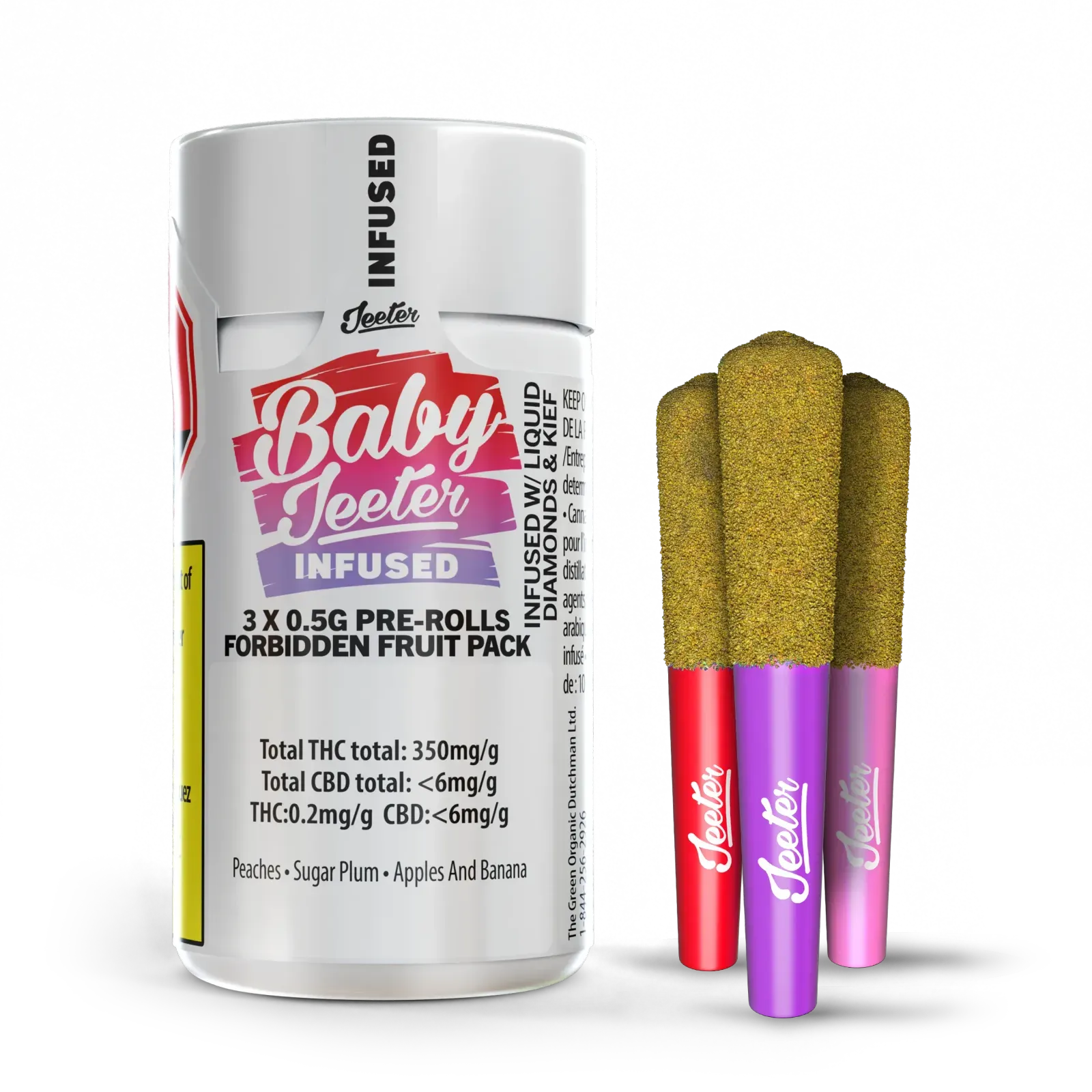 Experience with the Forbidden Fruit Multipack baby jeeter infused