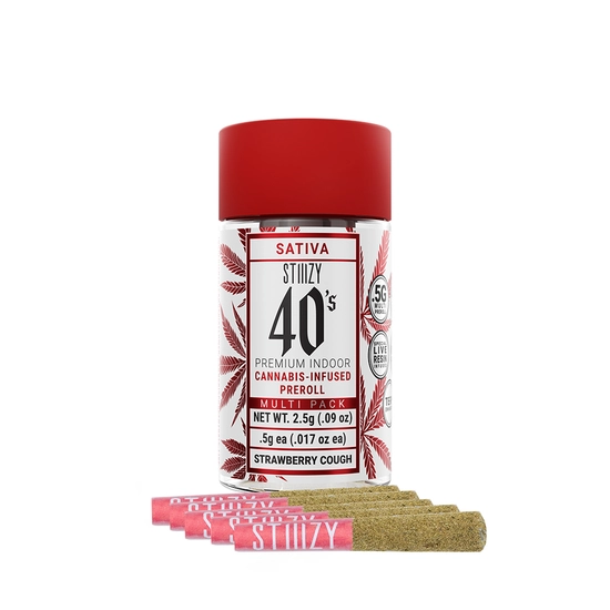 40’s Infused Pre-Rolls – Strawberry Cough (S) Review